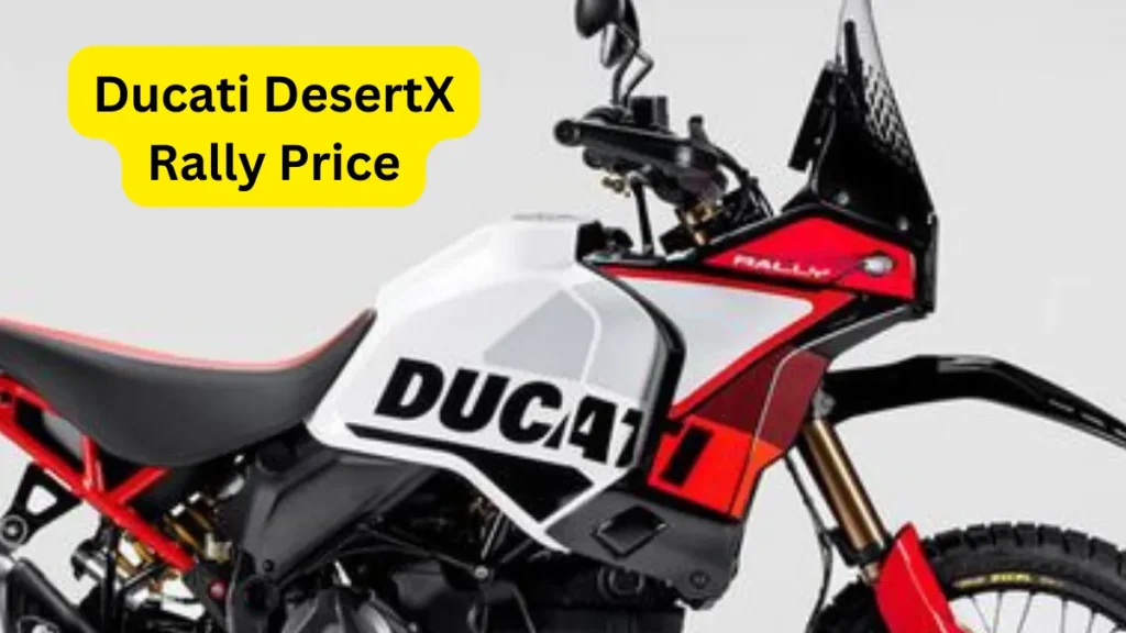 Ducati DesertX Rally Price in india