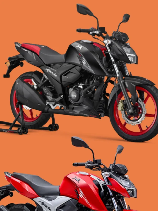 TVS Apache RTR 160 का black edition हुआ लॉन्च