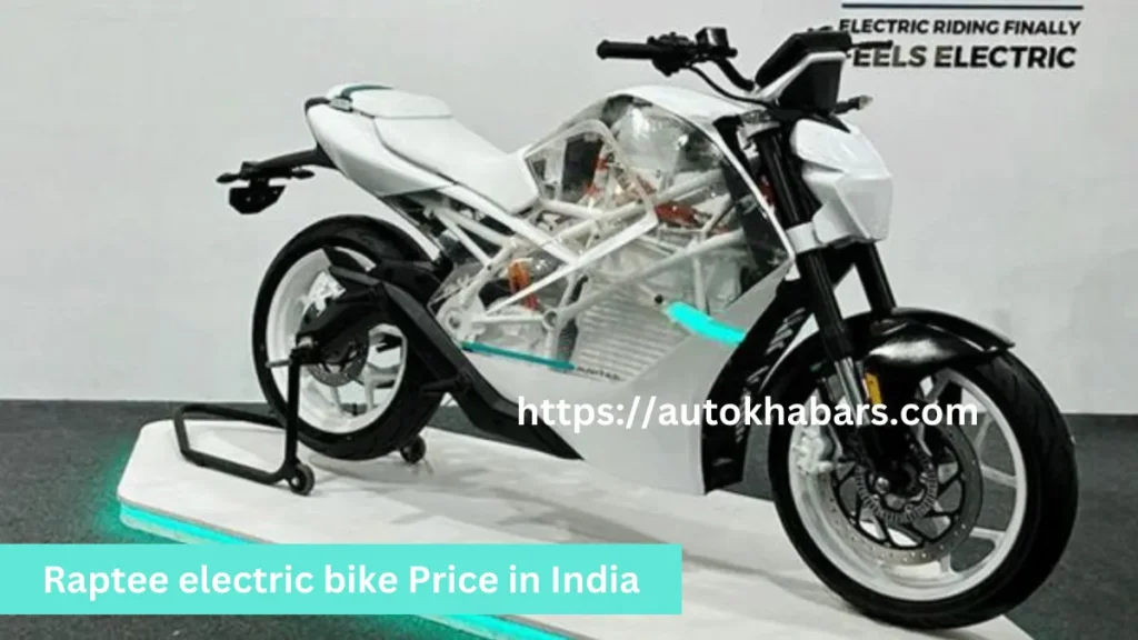 Raptee electric bike Price in India