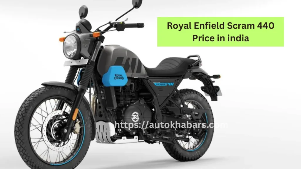 Royal Enfield Scram 440 Price in india