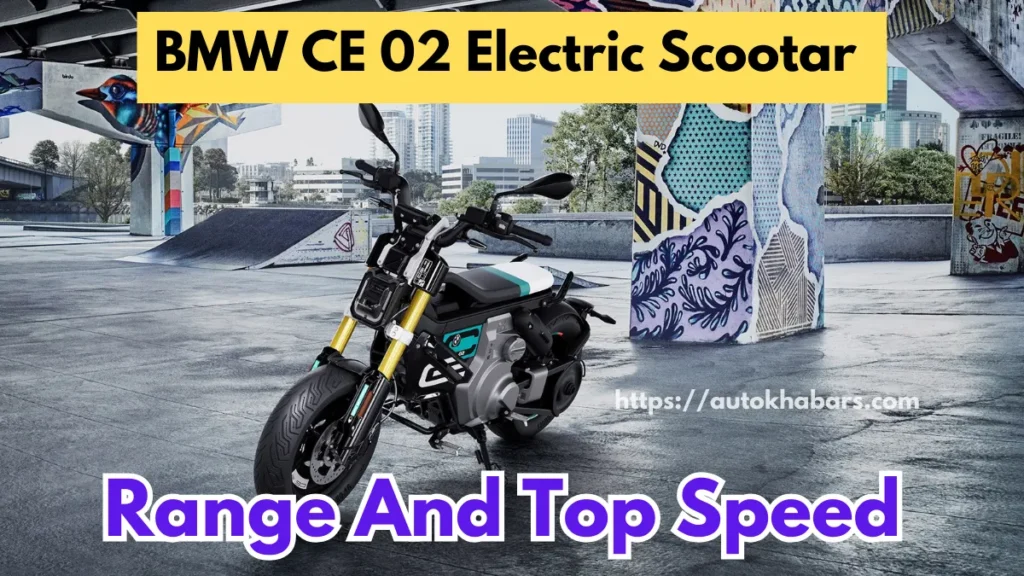 BMW CE 02 Range and top speed 