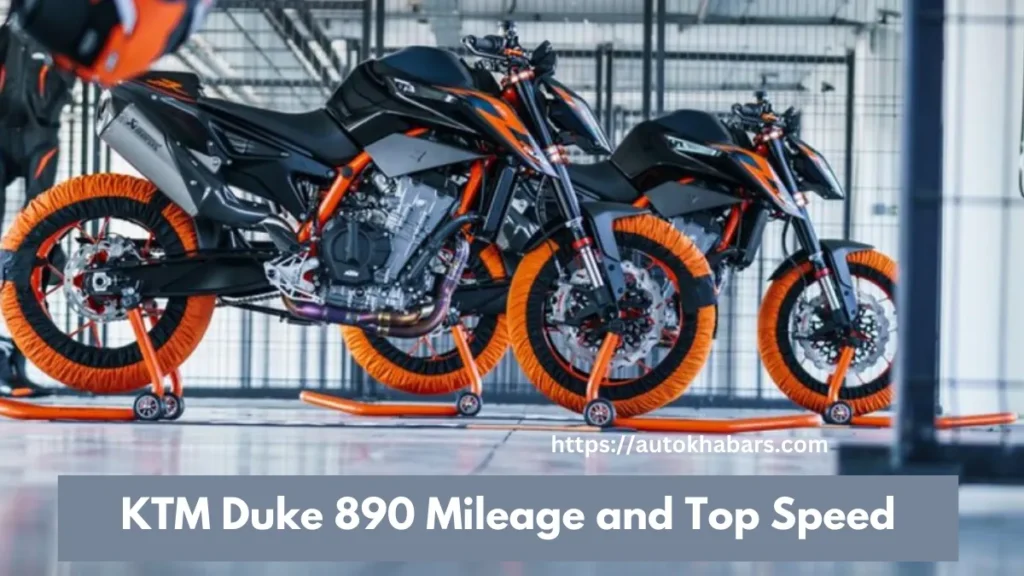 KTM Duke 890 Mileage and Top Speed