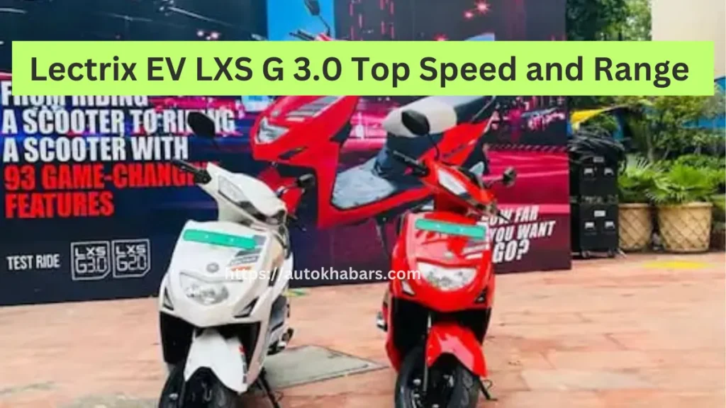 Lectrix EV LXS G 3.0 Top Speed and Range 