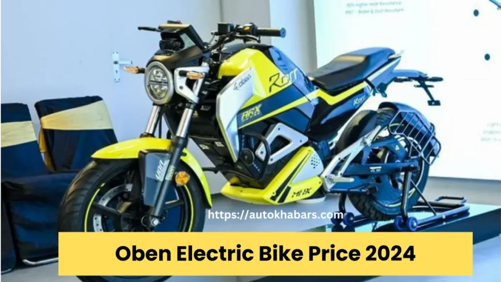 Oben Electric Bike Price 2024