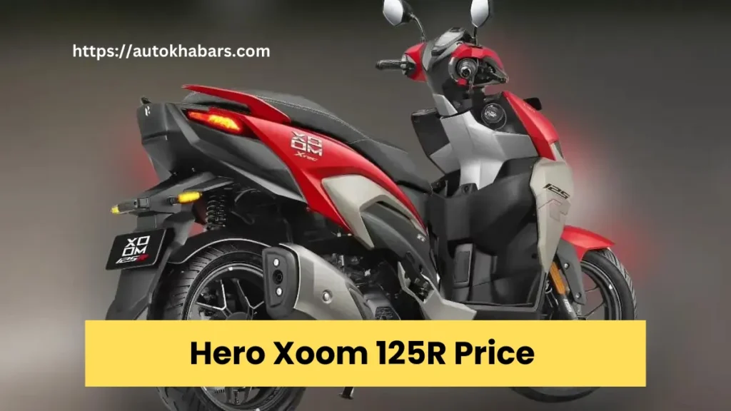 Hero Xoom 125R Price and launch date 