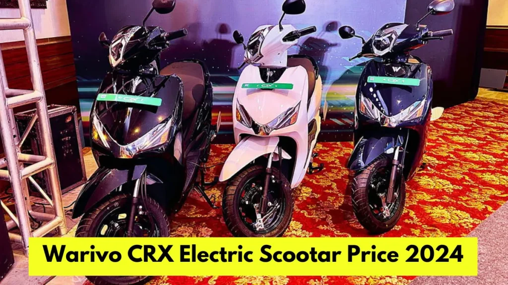 Warivo CRX Electric Scootar Price 2024